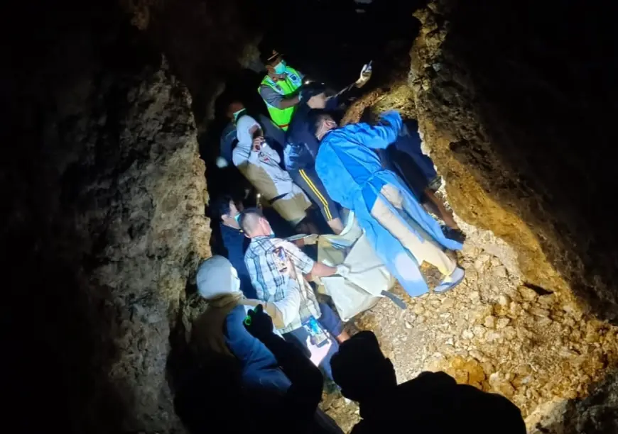 Eksplorasi Gua Pletes Malang, Seorang Youtuber Temukan Kerangka Manusia