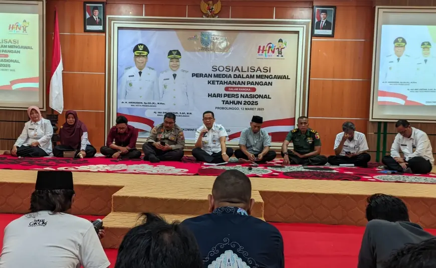 Silaturahmi dengan Wartawan, Wali Kota Probolinggo: Kritik Tetap Diperlukan Agar Pemerintahan Sesuai dengan Koridor
