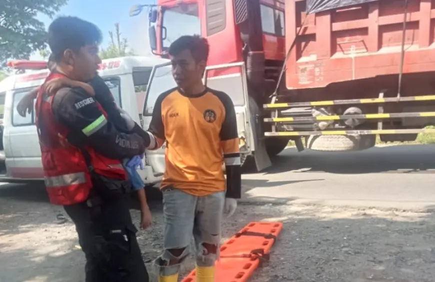 Laka Tragis di Mojokerto, Ibu dan Anak Selamat, Keponakan Tewas
