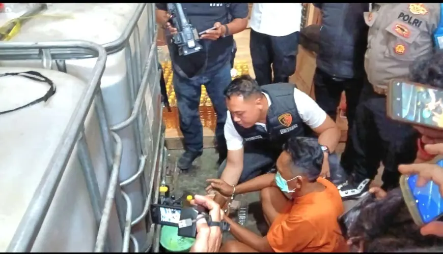 Usai Sidak Minyakita, Satreskrim Polres Pasuruan Amankan Ratusan Botol Minyak Goreng Tanpa Label