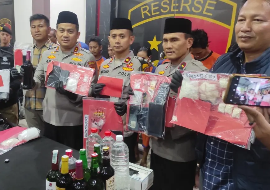 Polres Jombang Sampaikan Capaian Operasi Pekat Semeru 2025