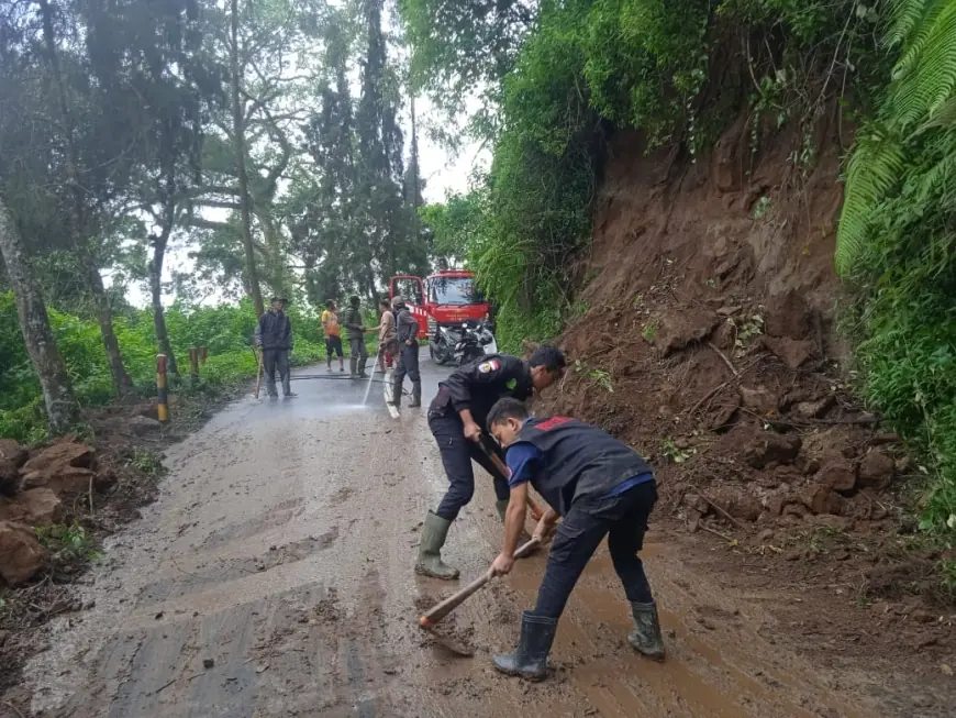 Penanganan Longsor di Jalur TNBTS Ngadas Malang Selesai 20 Persen