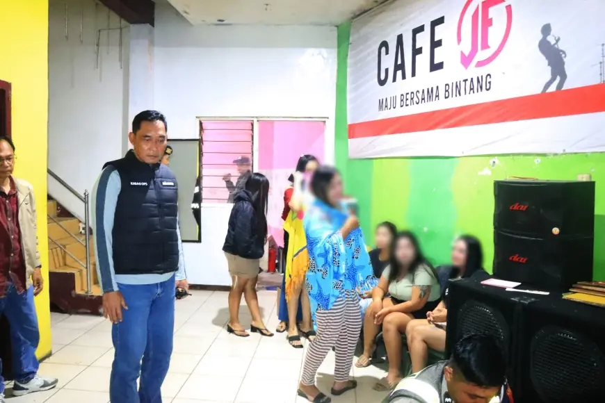 Pertengahan Ramadan, Polisi Grebek Kafe Bernuansa Karaoke di Malang, 18 LC Didata