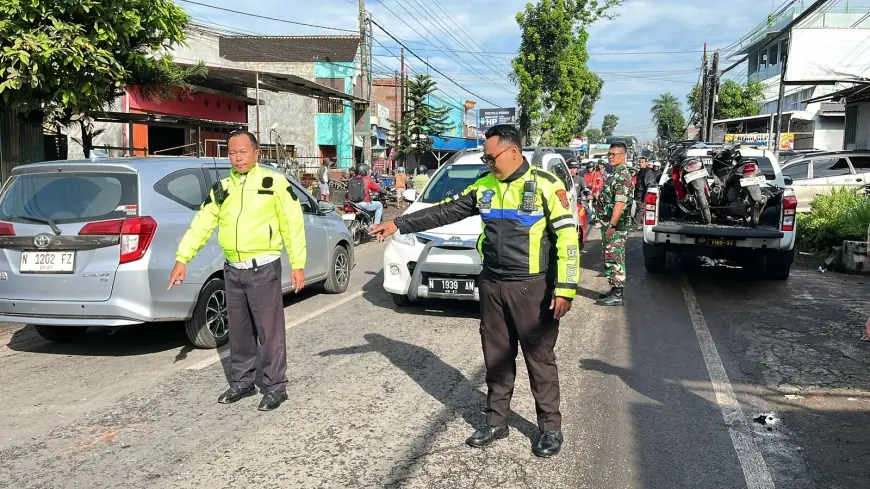 Kecelakaan di Kecamatan Pakis Tewaskan Seorang Pengendara Motor