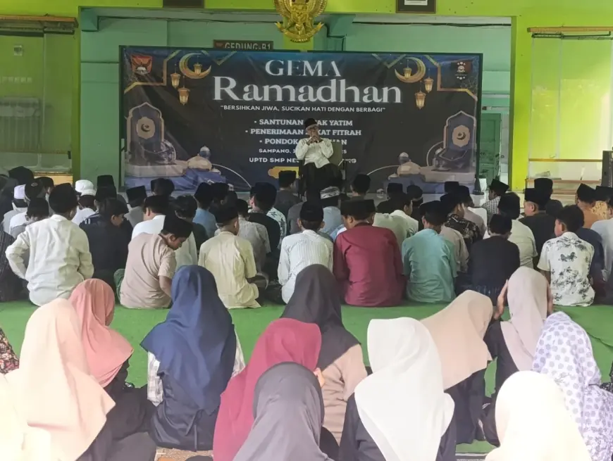 Siswa SMPN 1 Sampang Dibekali Pengetahuan Zakat melalui Pondok Ramadan