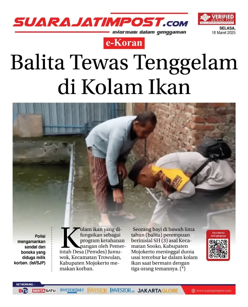 eKoran, Edisi Selasa, 18 Maret 2025
