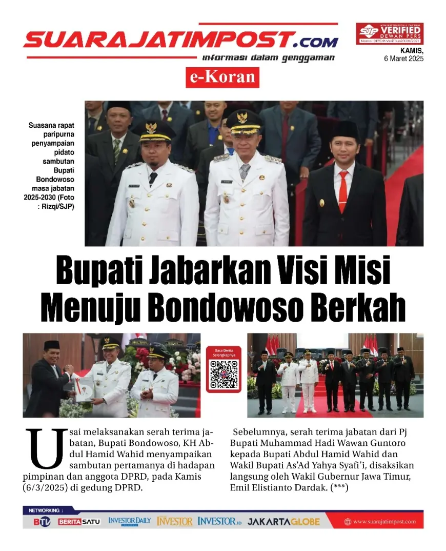 eKoran, Edisi Kamis, 06 Maret 2025
