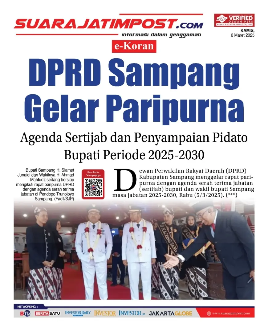 eKoran, Edisi Kamis, 06 Maret 2025