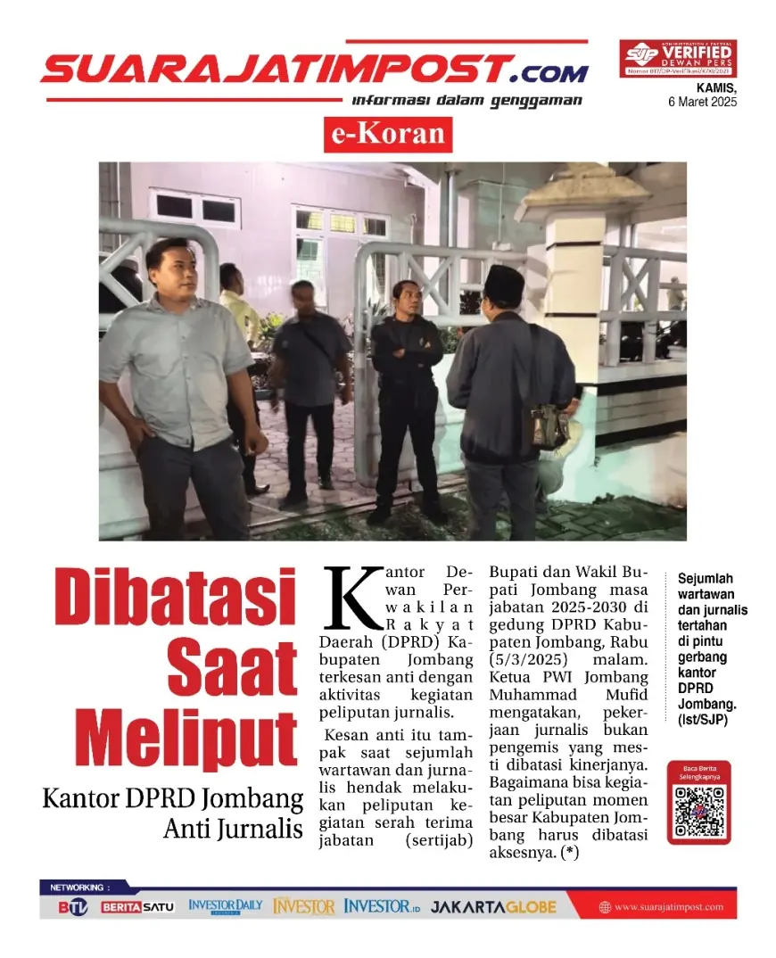 eKoran, Edisi Kamis, 06 Maret 2025