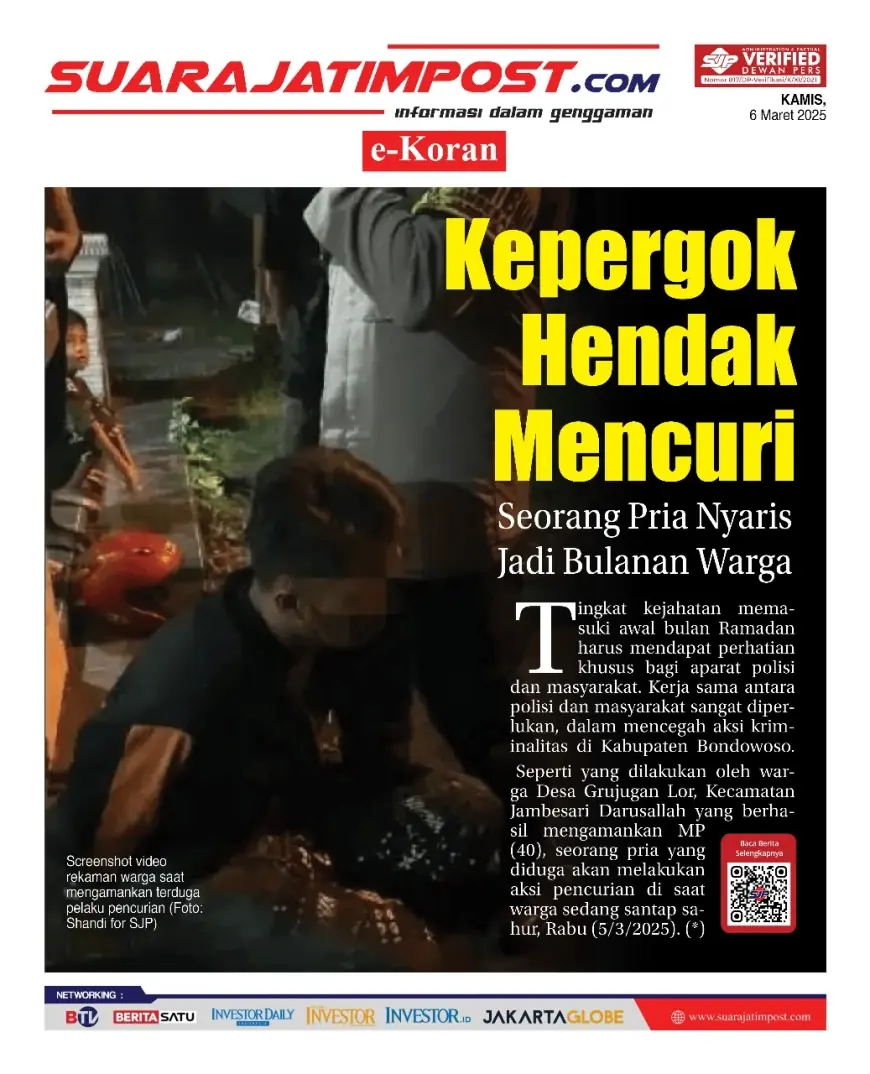 eKoran, Edisi Kamis, 06 Maret 2025
