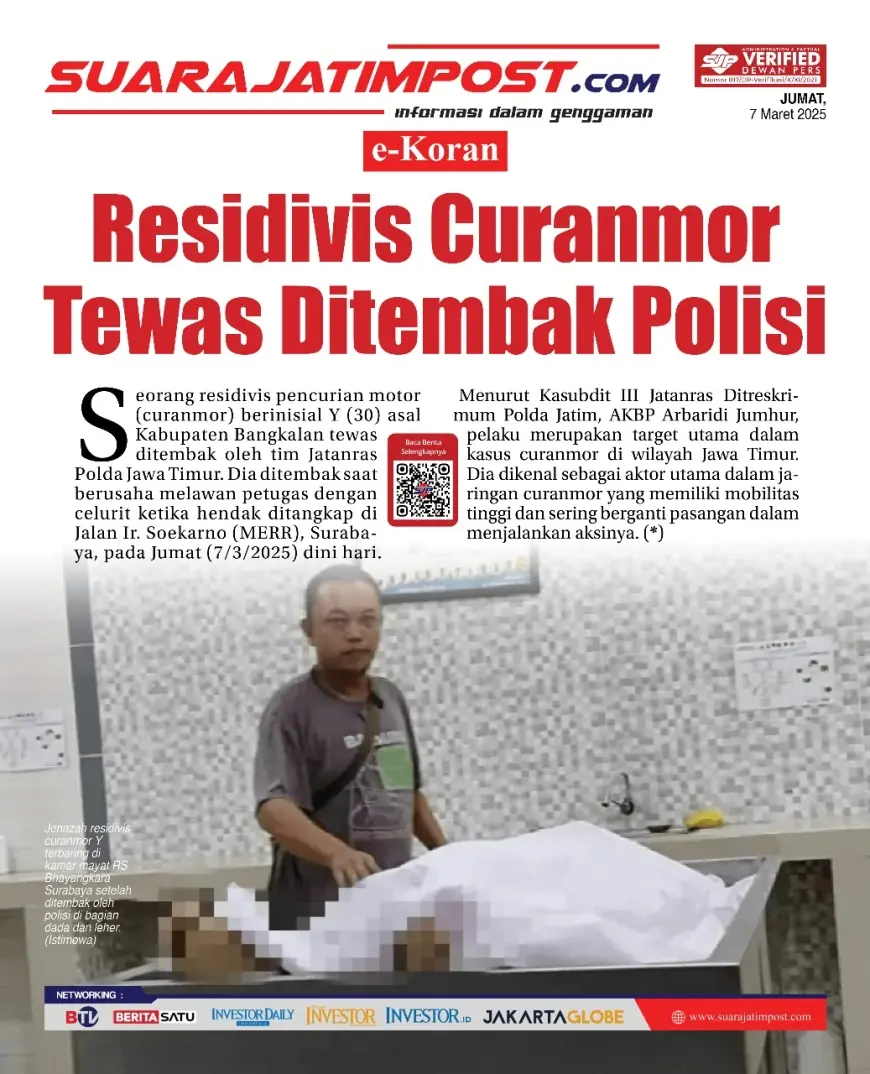 eKoran, Edisi Jumat, 07 Maret 2025