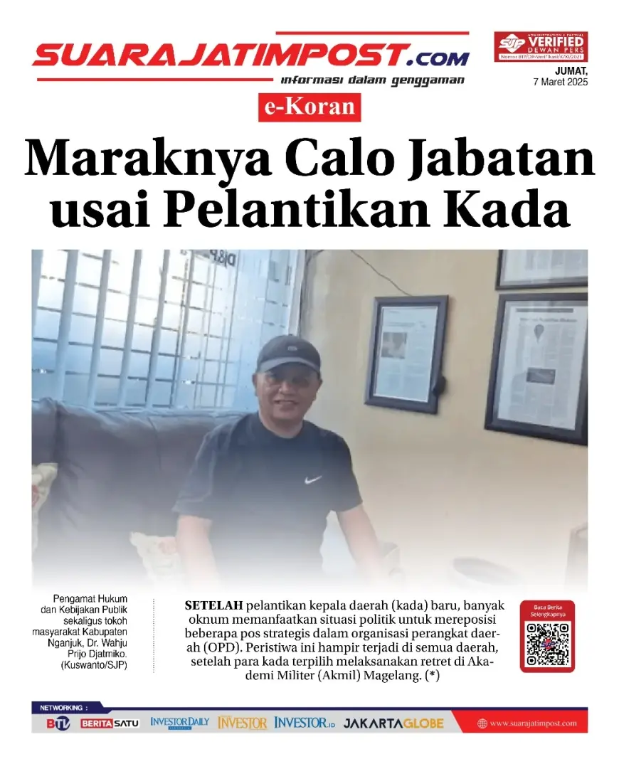 eKoran, Edisi Jumat, 07 Maret 2025