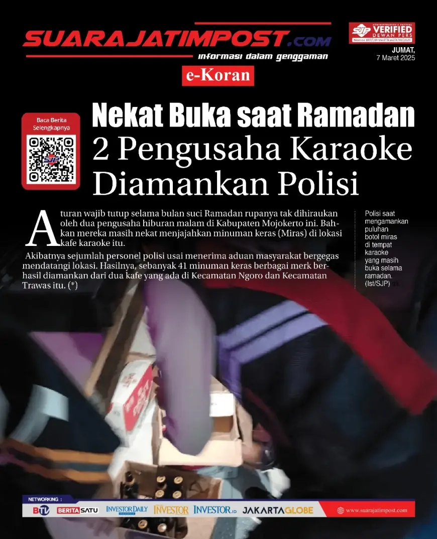 eKoran, Edisi Jumat, 07 Maret 2025