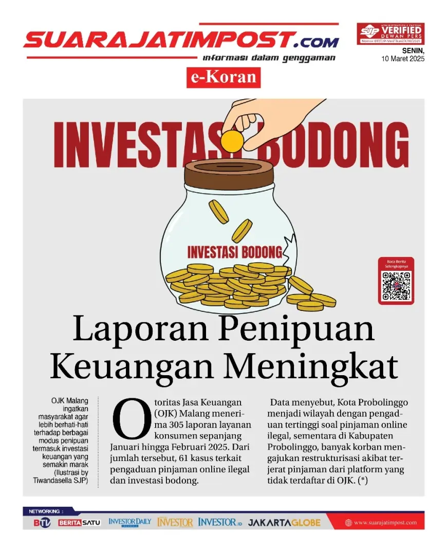 eKoran, Edisi Senin, 10 Maret 2025
