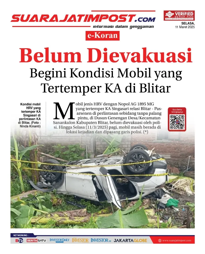 eKoran, Edisi Selasa, 11 Maret 2025