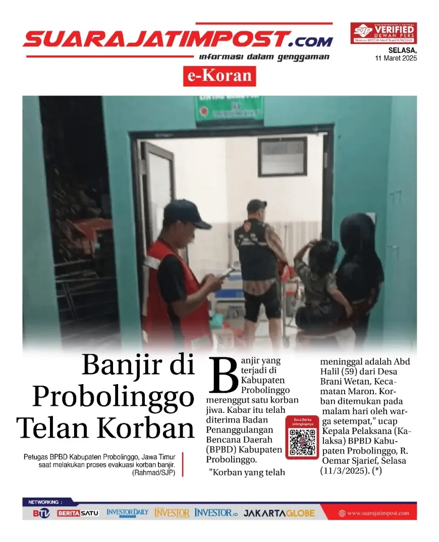 eKoran, Edisi Selasa, 11 Maret 2025