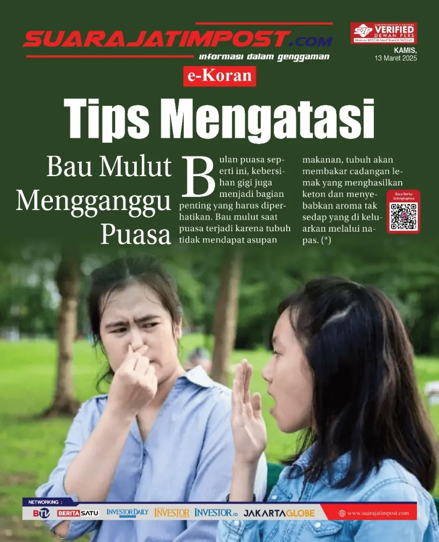 eKoran, Edisi Kamis, 13 Maret 2025
