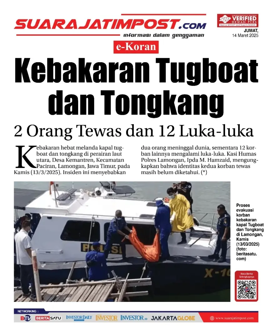 eKoran, Edisi Jumat, 14 Maret 2025
