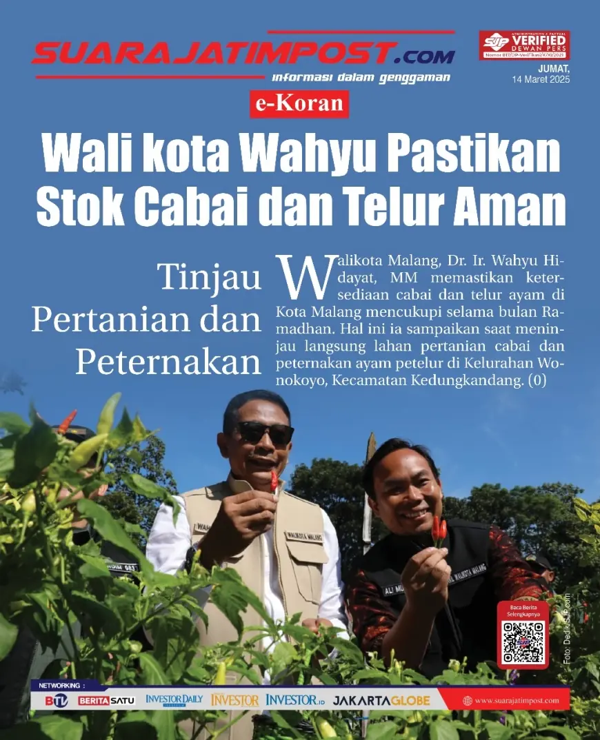 eKoran, Edisi Jumat, 14 Maret 2025