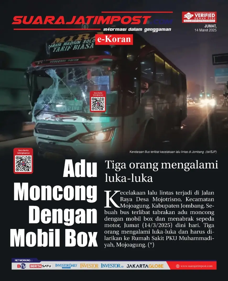 eKoran, Edisi Jumat, 14 Maret 2025