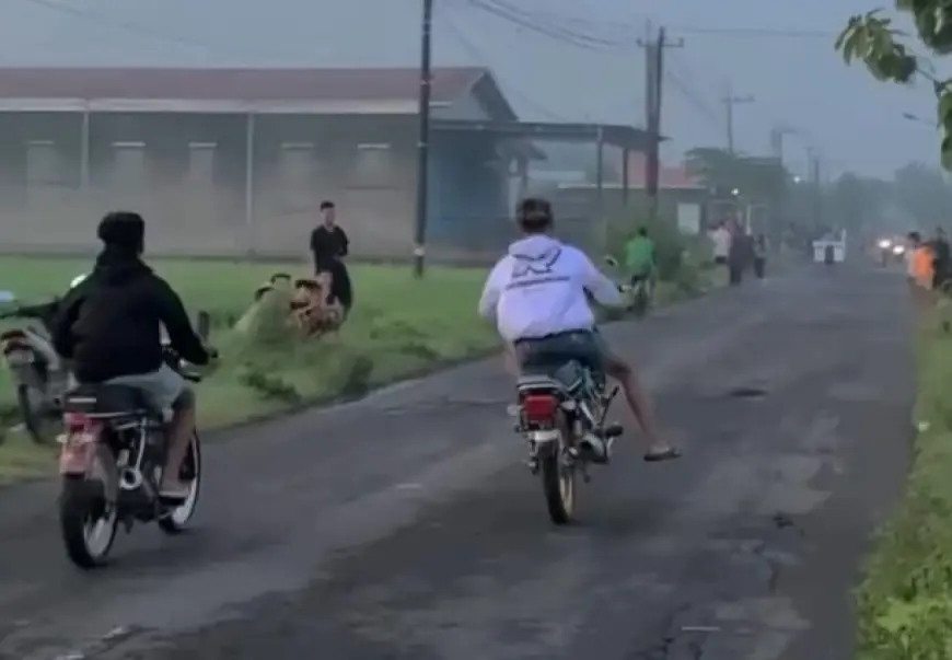 Balap Liar Usai Sahur di Jombang Resahkan Warga, Polisi Harus Turun Tangan