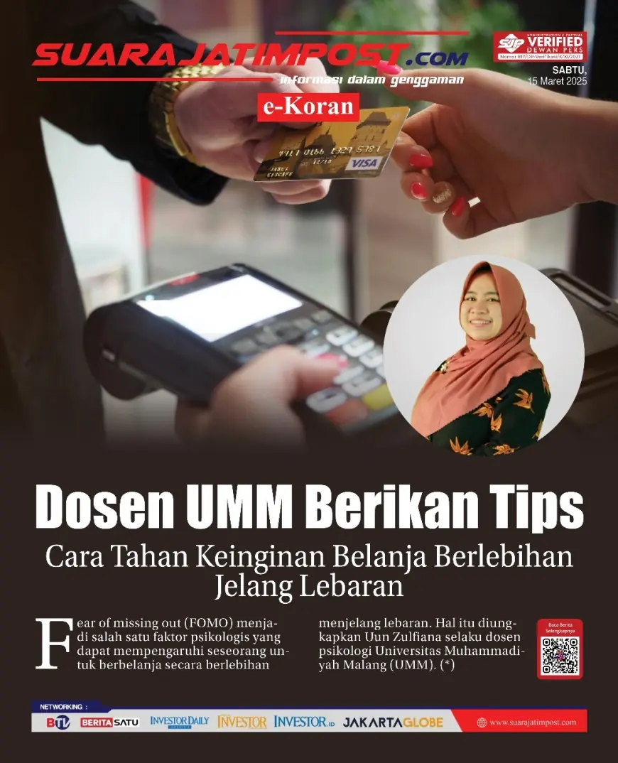 eKoran, Edisi Sabtu, 15 Maret 2025