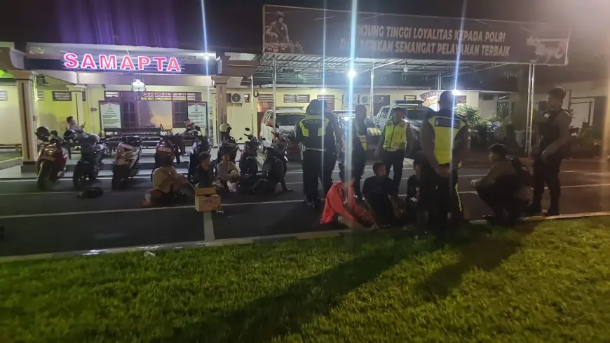 Taruhan Balap Lari Hingga Nyaris Tawuran, 8 Pelajar di Mojokerto Digulung Polisi