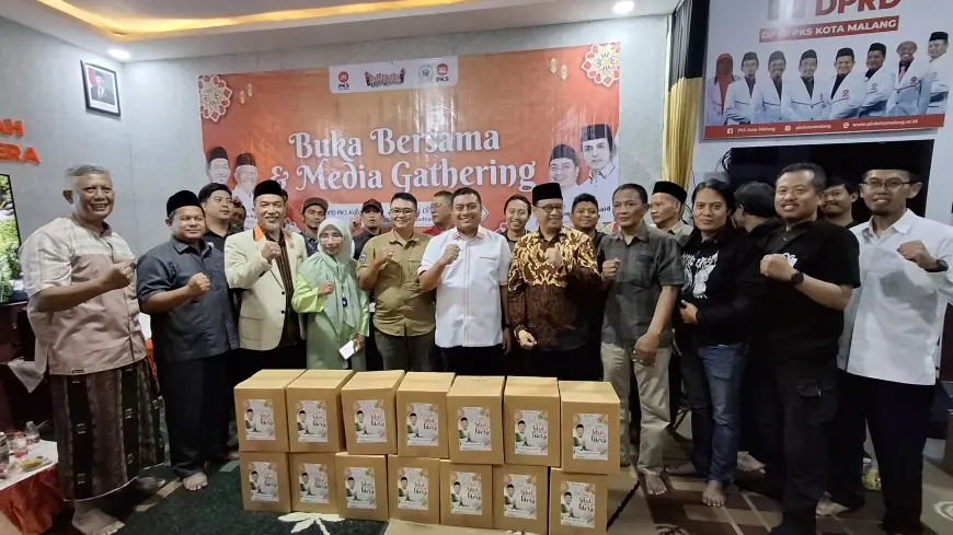 Hanya PKS, Partai di Kota Malang yang Gelar Buka Puasa Bersama Wartawan