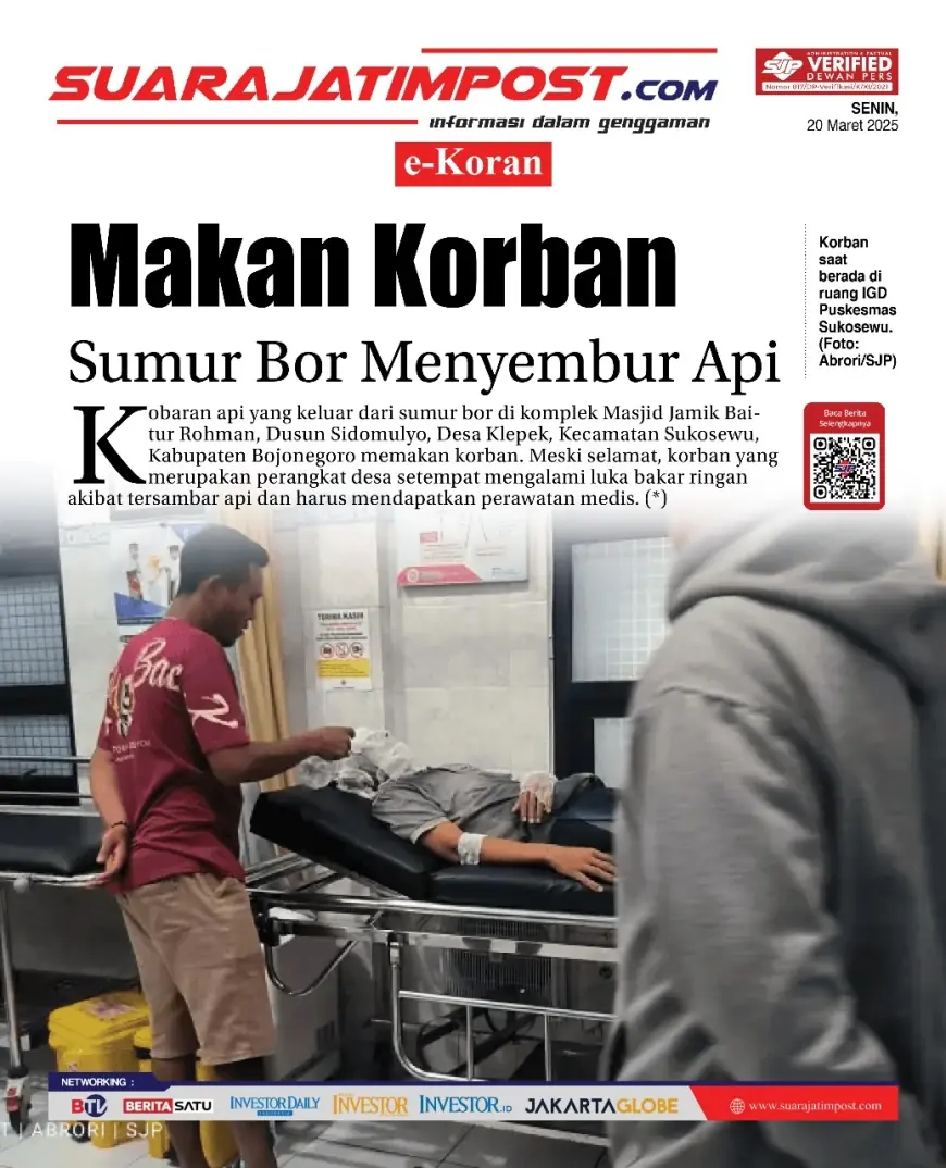 eKoran, Edisi Kamis, 20 Maret 2025