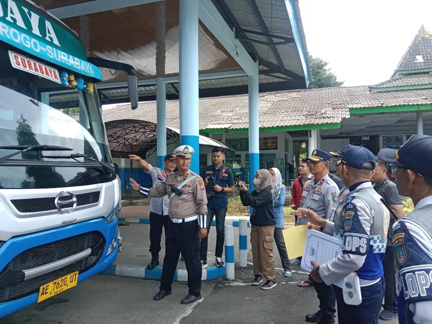 Jelang Mudik Lebaran, Dishub Jombang Jaring Kendaraan Bermasalah