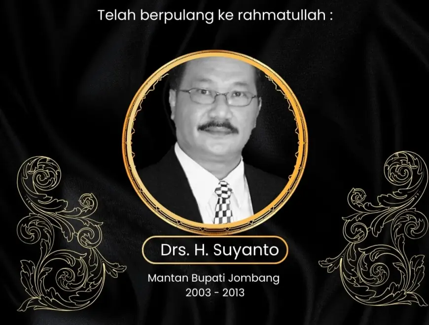 Bupati Jombang Suyanto Tutup Usia, Duka Mendalam Disampaikan Sadarestuwati
