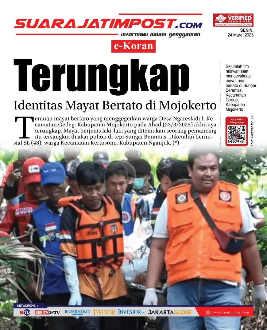 eKoran, Edisi Senin, 24 Maret 2025