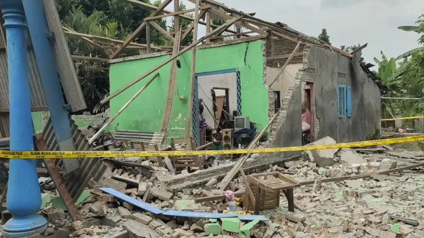 Ledakan Petasan di Kediri, Istri dan Anak Korban Selamat