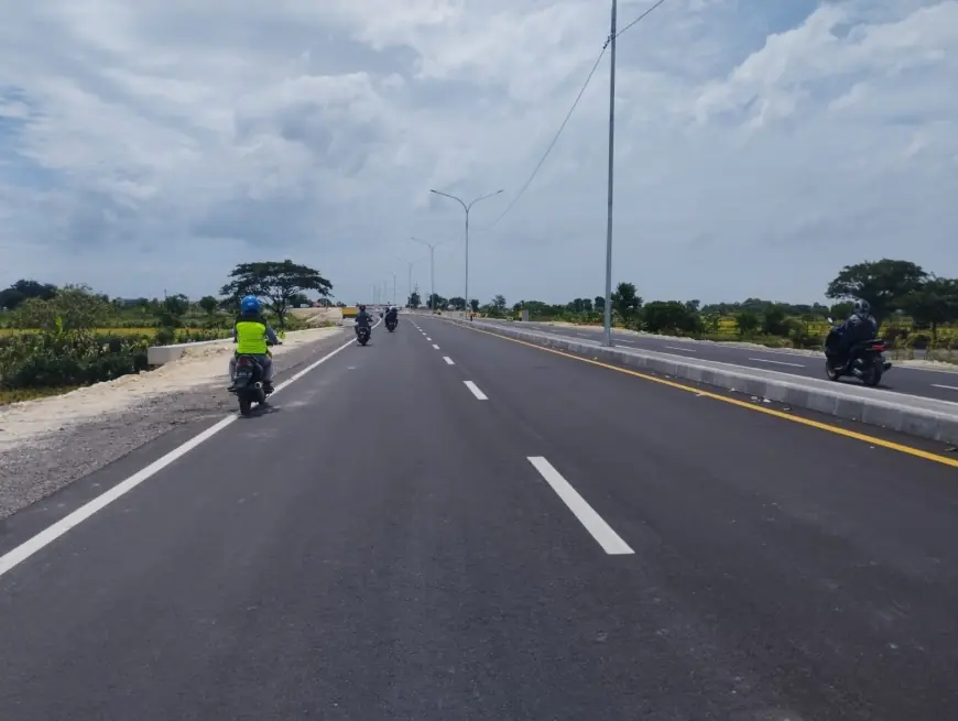 BBPJN Cek Jalan Lingkar Utara Lamongan untuk Mudik Lebaran, Begini Hasilnya