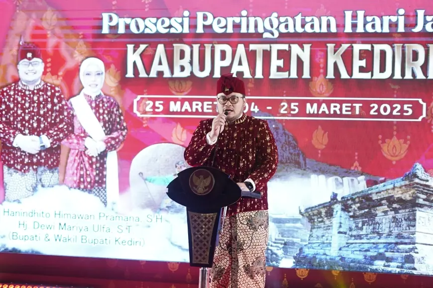 Mas Dhito Serukan Semangat Sinergitas Wujudkan Kabupaten Kediri Bebas dari Kemiskinan Ekstrem.