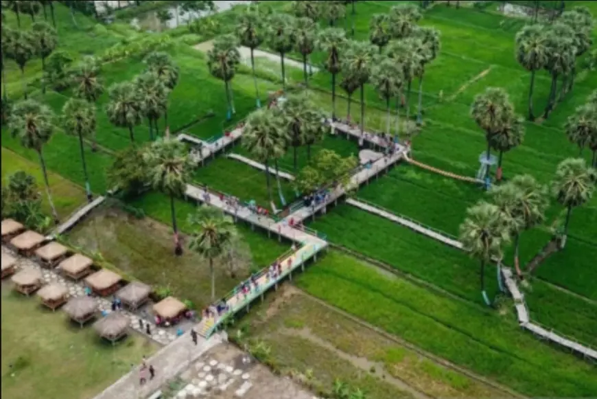 Lontar Sewu Gresik, Pesona Alam Pedesaan dengan Wahana Rekreasi Edukatif