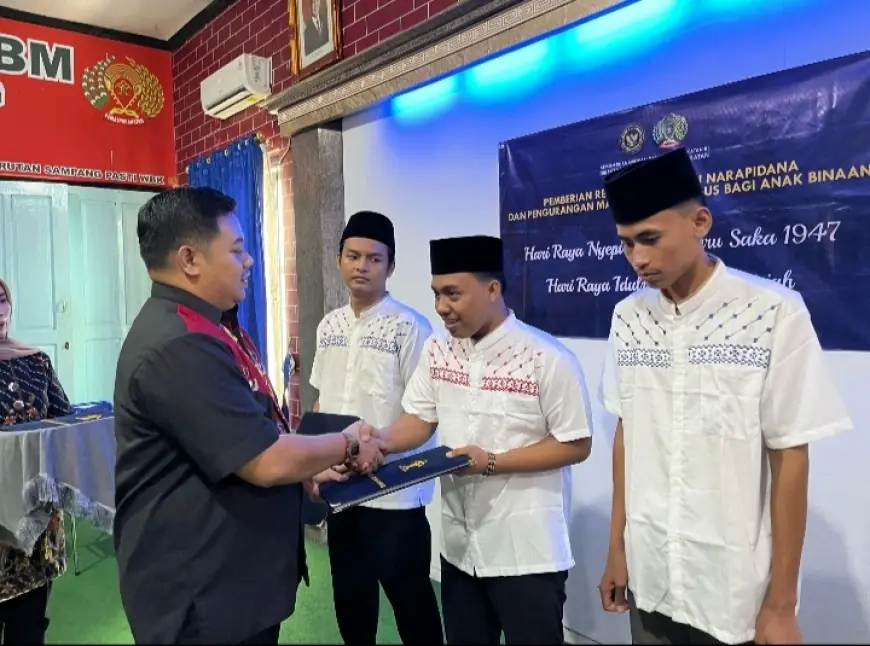 Sebanyak 147 Napi Rutan Kelas II B Sampang Dapat Remisi Lebaran