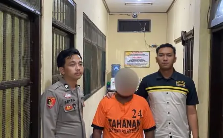 Polisi Tangkap Pria Pelaku Pembacokan Mantan Istri di Blitar