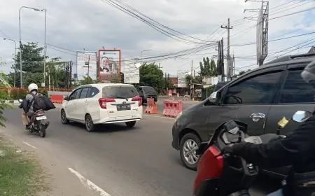 7.500 Kendaraan Melintas Keluar di Perbatasan Blitar Saat Puncak Arus Balik Lebaran 2025