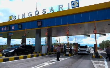 Libur Lebaran Hampir Usai, Volume Kendaraan Tinggalkan Malang Mulai Menurun