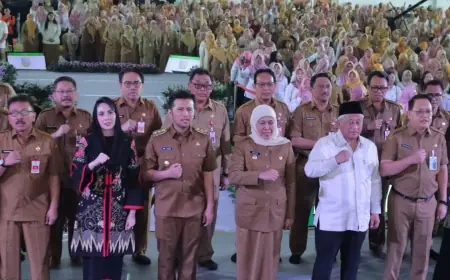 Gelar Halalbihalal Bersama 10 Ribu ASN, Pemprov Jatim Kenalkan Konsep “Jatim Gerbang Baru Nusantara”
