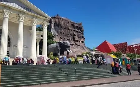 Kunjungan Wisatawan ke Kota Batu Selama Lebaran Naik Turun
