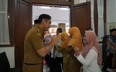 Pemkab Tuban Gelar Halalbihalal Hari Pertama Kerja
