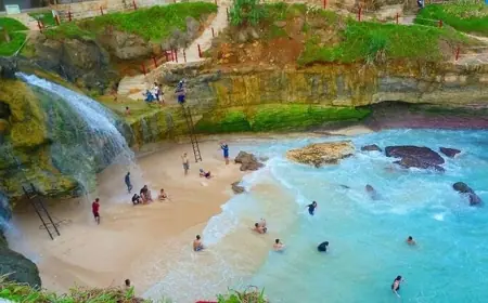 7 Destinasi Memikat di Pacitan: Pantai Eksotis, Gua, dan Sungai Indah yang Memanjakan Wisatawan