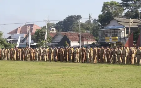 4 Persen ASN Pemkab Blitar Absen di Hari Pertama Kerja usai Cuti Lebaran