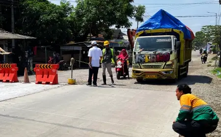 Dikebut Selama 3 Bulan, Pengecoran Jalan Provinsi Kasiyan Puger Akhirnya Selesai