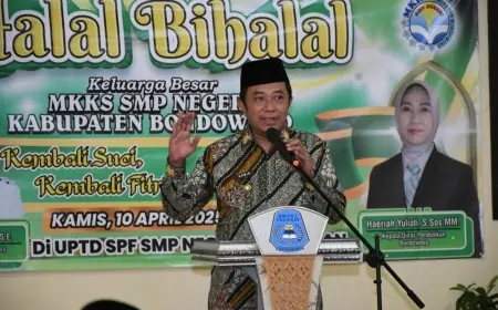 MKKS SMP Negeri dan Swasta Diharapkan Jadi Sarana Peningkatan Mutu Pendidikan di Bondowoso
