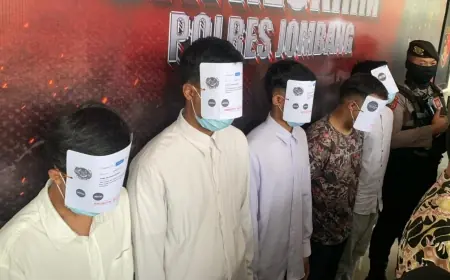 Admin Akun Medsos Bertema Gangster Pembuat Resah Warga Jombang Diamankan
