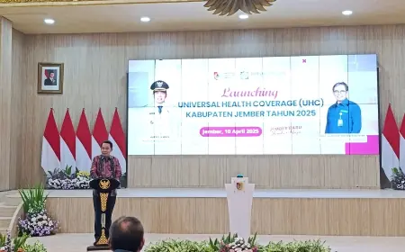 Pemkab Jember Launching UHC Prioritas, Seluruh Warga Kini Bisa Berobat Gratis