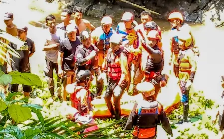 Korban Hanyut di Sungai Turen Malang Ditemukan Meninggal Dunia